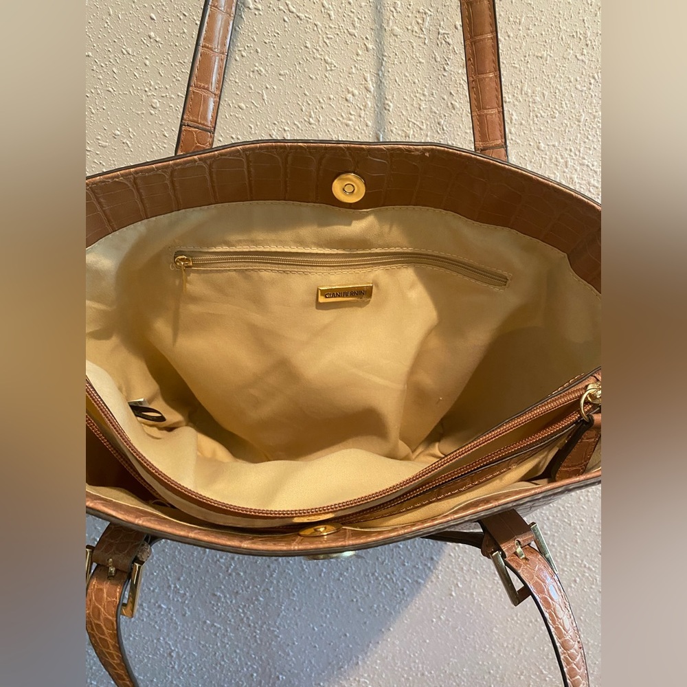 Giani Bernini Croc Embossed Tote - Picture 8 of 11